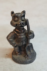 2" Pewter Pig with Pitchfork; 1987; Signed Michael Ricker