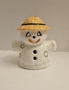 Portacandele Halloween Bone China Spaventapasseri Jack O'Lantern Tealight - Foto 1 di 9