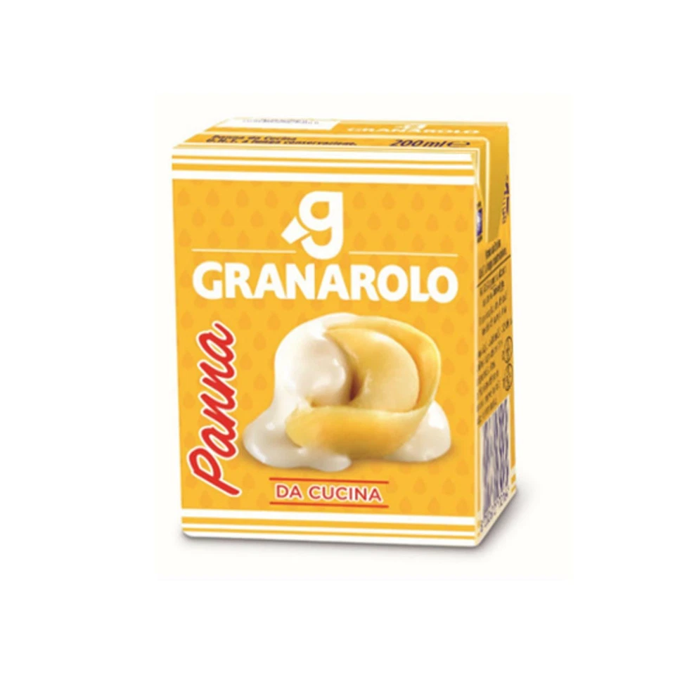 PANNA DA CUCINA GRANAROLO PANNA UHT 200 ML CREMOSA E OMOGENEA PASTA PRIMO