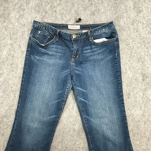 Phat Fashions Silver Label Jeans Junior Size 17W Distressed Regular Fit Boot Cut - Picture 1 of 12