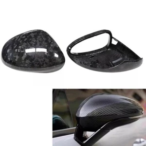 Cubiertas de espejos retrovisores laterales forjados de fibra de carbono para Porsche Panamera 971 2017-23 - Imagen 1 de 5