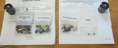 REALISTIC STA-90 reconstruir restauración recapitulación kit de servicio reparación filtro condensador Foto 1 de 3