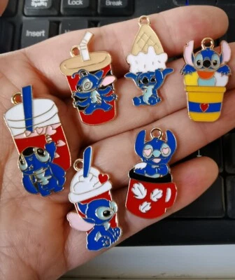 Lote de 20 PIEZAS Dijes Esmaltados Hacer Hágalo Usted Mismo Colgantes Pendientes Foto 1 de 2