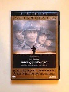Saving Private Ryan DVD War Drama 1998 R Tom Hanks Matt Damon Free Shipping - Picture 1 of 3
