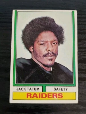 1974 Topps #14 Jack Tatum - Image 1 of 2