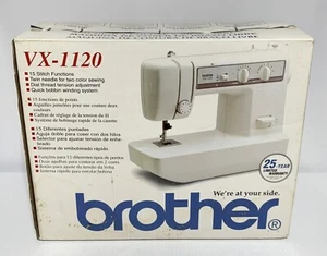 Vintage Brother VX-1120 Free Arm Sewing Machine 15 Stitch Functions 1997 NEW - Picture 1 of 10