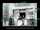 OLD 6 X 4 HISTORIC PHOTO OF HARTFORD CONNECTICUT, THE FRENCH LAUNDRY c1890