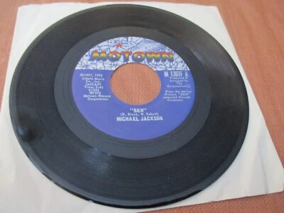 Michael Jackson-Ben/Motown 45/Solid-Strong VG/1972 - Image 1 of 2