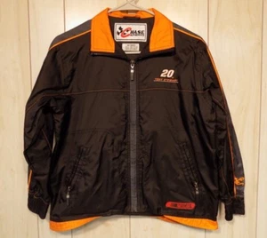 Nascar Tony Stewart 20 Youth Windbreaker Jacket Size M 10-12 Chase Authentics - Picture 1 of 5