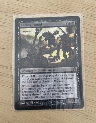 MTG 2008 Magic The Gathering Earwig Squad #60/150 Promo Goblin Roque - Image 1 of 2