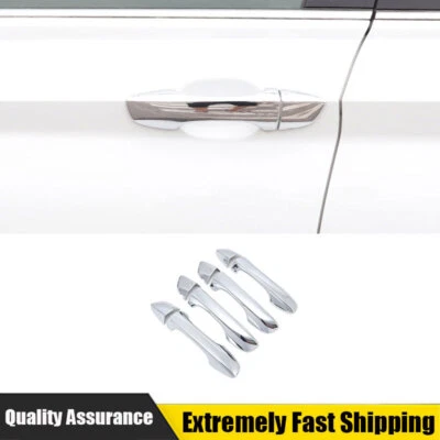 Хромированная отделка накладки на внешнюю боковую дверную ручку для Volkswagen Jetta MK7 2019-2021 годов выпуска - Изображение 1 из 4