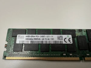64GB 4DRx4 PC4-2400T-LE1-11 RAM Server von SK hynix - Bild 1 von 8