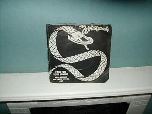 Whitesnake-Fool for your loving 7" P/S 1980 - Picture 1 of 1