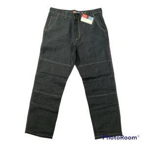 TNO Sportswear Herren Hose gerades Bein schwarz Taschen vorne flach 37 x 32 neu - Bild 1 von 8