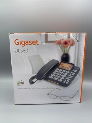 ☎️Gigaset DL580 Telefon Seniorentelefon Große Tasten ohne Netzteil - Bild 1 von 4