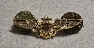 Miniature Navy & Marine Corps Aviator Wings - CB - 1 7/8" - Picture 1 of 3