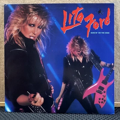 LITA FORD - Dancin’ On The Edge RANDY CASTILLO Mercury 1884 / RCA CLUB / NM - Image 1 of 4