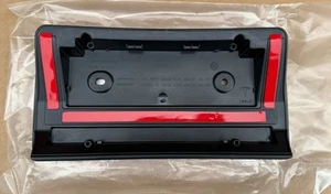 2021-2024 Tesla Model X Front License Plate Mount Bracket Base OEM 1619990-00-A - Picture 1 of 2