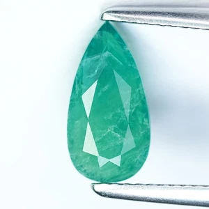 1.64 Ct Outstanding Perfect Pear 12.2 x 6.3 MM 100% Natural Green Germany HAUYN - Picture 1 of 8