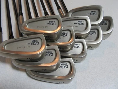 PRGR DATA 711 Iron Set 3-9+Pw+Aw+Sw Graphite R Flex 10pcs RH Golf Clubs  From JP - Image 1 of 4