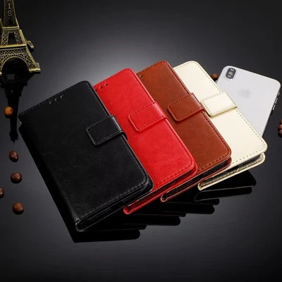 Flip PU Leather Wallet Cover Case For Blackview Oscal Wiko HTC Nothing 2 Cubot - Image 1 of 4