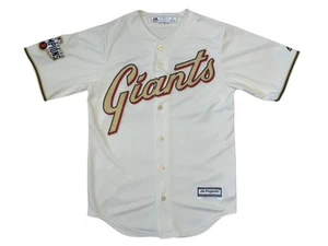 Camiseta Dorada Campeones Serie Mundial 2014 Gigantes de San Francisco 28 Posey Talla S - Imagen 1 de 9