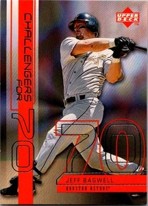 1999 Upper Deck Challengers for 70 #C16 Jeff Bagwell - Bild 1 von 2