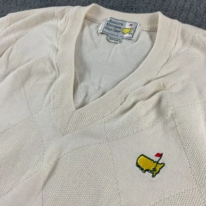 Masters Golf Pullover Weste Herren Large Augusta National Golf Shop Slazenger Argyle - Bild 1 von 13