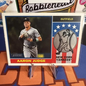 2025 Topps Heritage 1976 Player Icons 76PI-11 Aaron Judge New York Yankees - Foto 1 di 6