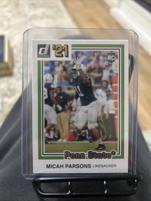2021 Panini Chronicles Draft Picks - Donruss Retro Micah Parsons #27 (RC) - Image 1 of 2