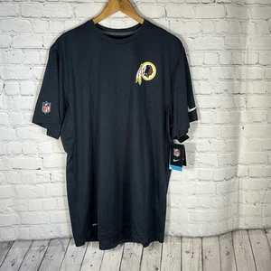 Nike NFL On Field Washington Redskins Black Short Sleeve Tshirt size XL NEW - Picture 1 of 9
