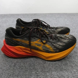 Zapatillas para correr ASICS Novablast 3 para hombre talla 11,5 negras naranjas FF Blast+ - Imagen 1 de 23