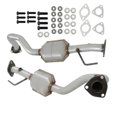 LABLT Both Side Catalytic Converters For 1998-2002 Isuzu Rodeo Amigo 3.2L LH+RH - Изображение 1 из 4