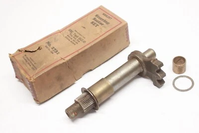 NORS 1937-40 GMC T14 T15 T16 AC100 AC150 AC250 AC300 Steering Sector Shaft 2731 - Image 1 of 4