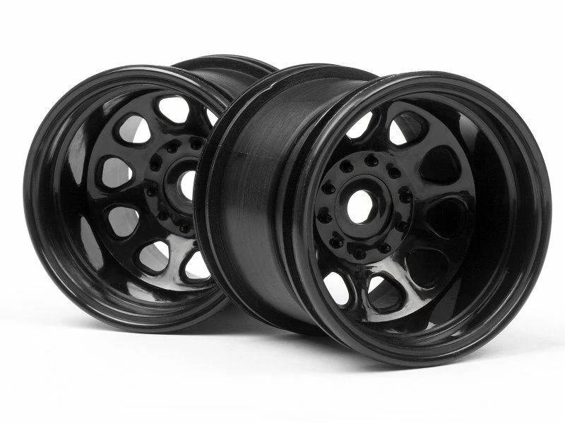 HPI Racing - Classic King 2.2" Wheel, Black, (2pcs) - Image 1 of 1