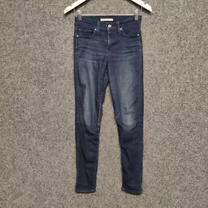 Levis 311 Shaping Skinny Womens Denim Jeans Size 25 Blue Mid Rise Stretch - Picture 1 of 10