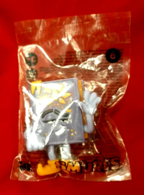 2025 BURGER KING SMURFS KIDS MEAL TOY - JAUNTY - TOY #6 - NEW IN BAG - Image 1 of 3