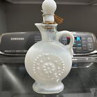 Fenton Jim Beam White Opalescent Milk Glass 1957 Liquor Decanter "Star Vase"