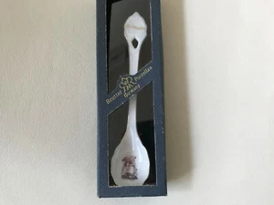 Reutter Porzellan Germany M.J. Hummer Girls Kissing Collectors Spoon - Picture 1 of 5