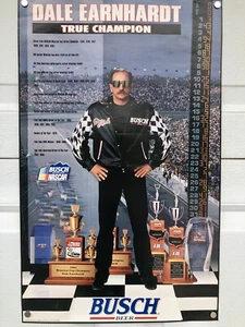 Vintage Dale Earnhardt Vintage Poster NASCAR Indianapolis Motor Speedway 25.5x16 - Picture 1 of 7