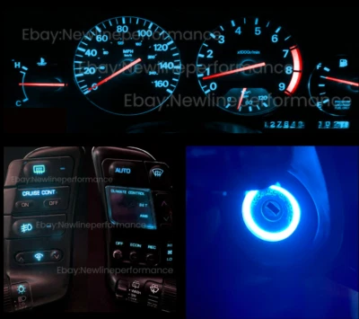 Ice Blue Cluster / Pods / Key Ring LED Bulbs kit For Nissan 300zx Z32 1990-1996 - Image 1 of 3