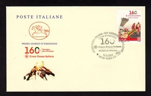 Italia 2024 : Croce Rossa - FDC " Cavallino " / 1° giorno di emissione - Picture 1 of 1