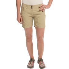 Exofficio Womens Super Nomad Shorts Flat Front Shorts Microfleece-lined 