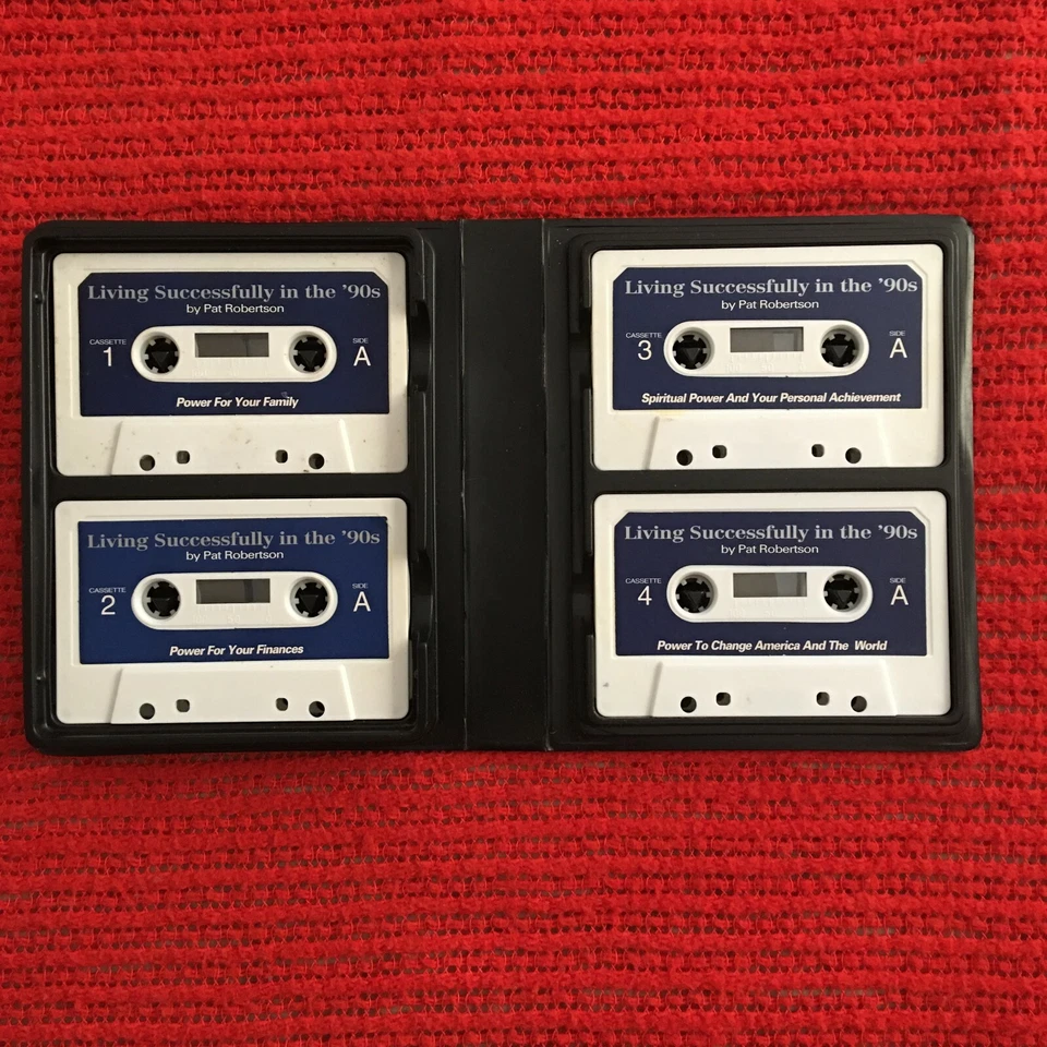 Living Successfully... by Pat Robertson (4 Cassettes) - Image 1 of 4