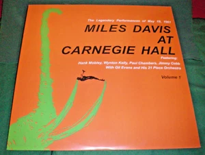 MILES DAVIS AT CARNEGIE HALL VOL. 1 - New & Sealed - 140gram VINYL LP - Foto 1 di 2