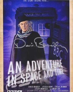 David Bradley Hand Signed 8x10 Photo, Autograph, Doctor Who, Harry Potter - Picture 1 of 2