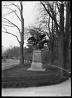 Sculpture Of Eagle And Prey By Fratin At The North End Of Th - 1900 Old Photo