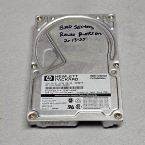HP D2387-69001 210MB Internal 3.5" Hard Drive IDE (Bad Sectors) - Afbeelding 1 van 8