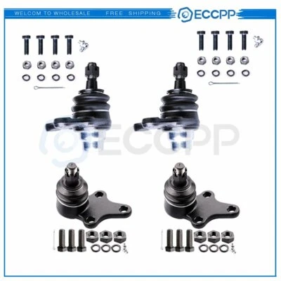 Fit For 1989-1995 Toyota Pickup 2WD 4PCS Front Upper & Lower Ball Joints Kit Foto 1 de 4