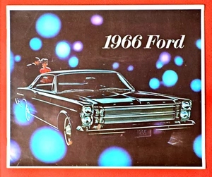 1966 FORD RANGE Sales Brochure (Canadian Market) Galaxie 500 LTD Custom Wagons - Picture 1 of 11